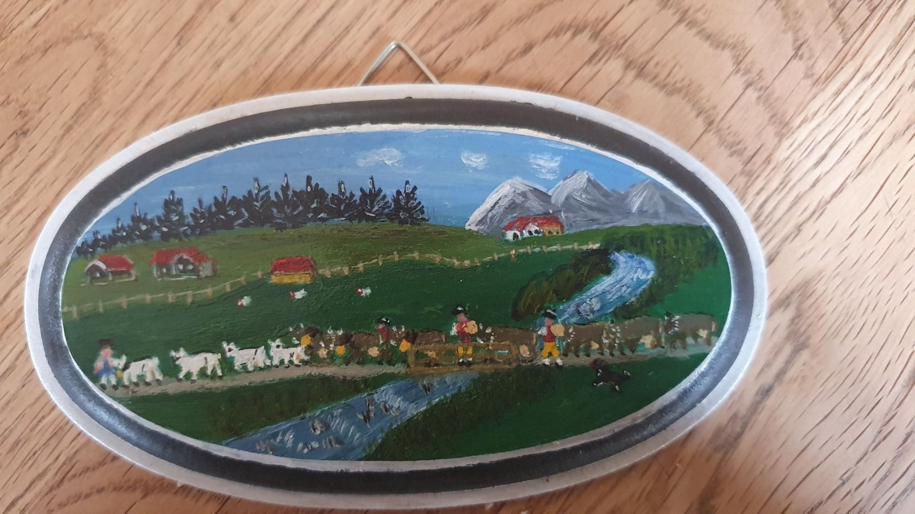 Gemälde: Kleines Appenzeller Alpaufzug  Bild – Gebraucht aus Flawil von Naphtali 5