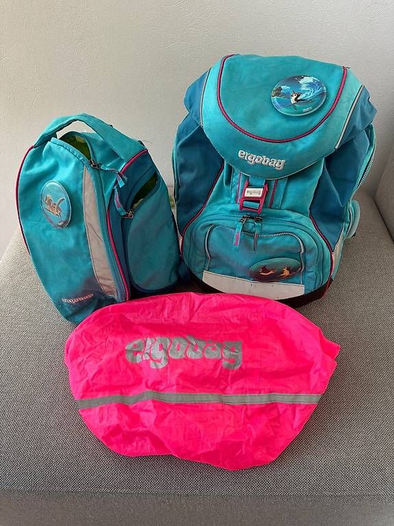 Sacs & sacs à dos: Ergobag PACK Hula HoopBär in türkis mit pink – D'occasion à Solothurn par f.e.