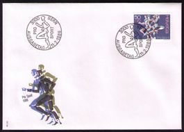 1986_W65_1. Pro Sport-Marke auf FDC_ERSTTAG 11.2.86 BERN !
