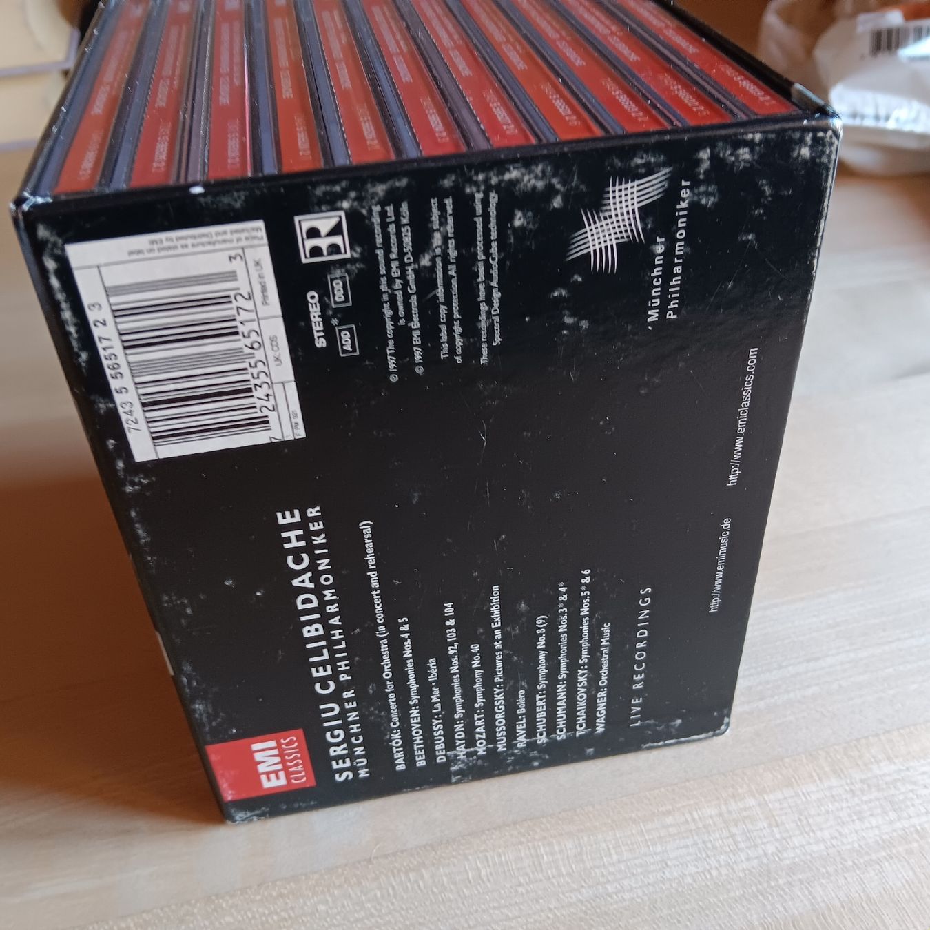 CD: Sergiu Celibidache Münchner Philharmoniker Box 11 CDs – Usato da Chur venduto da chr_b2cn 5