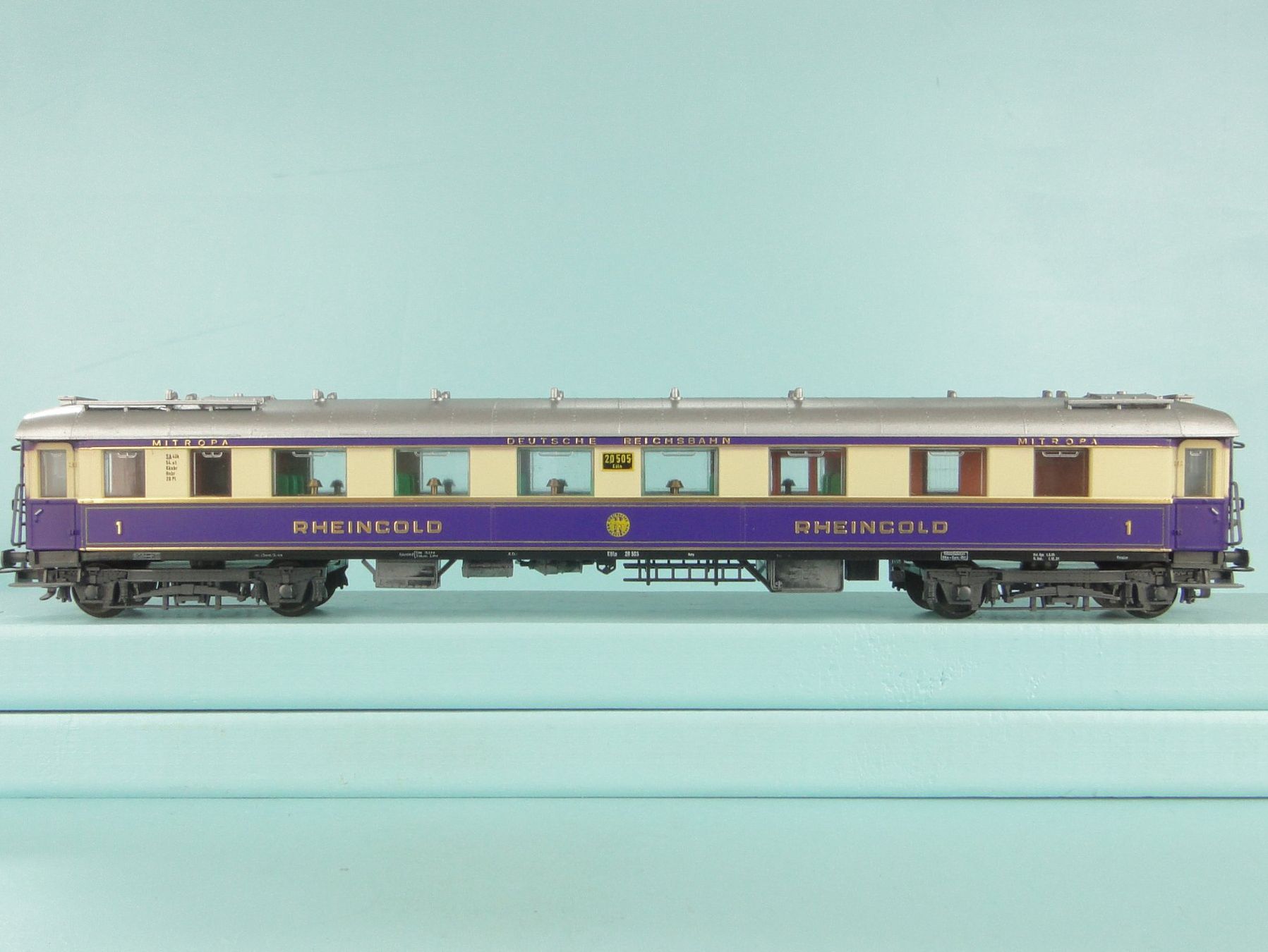 Liliput Modellini di ferrovie: Liliput 822 Rheingold 1 Kl. – Usato da Bülach venduto da cann11 6