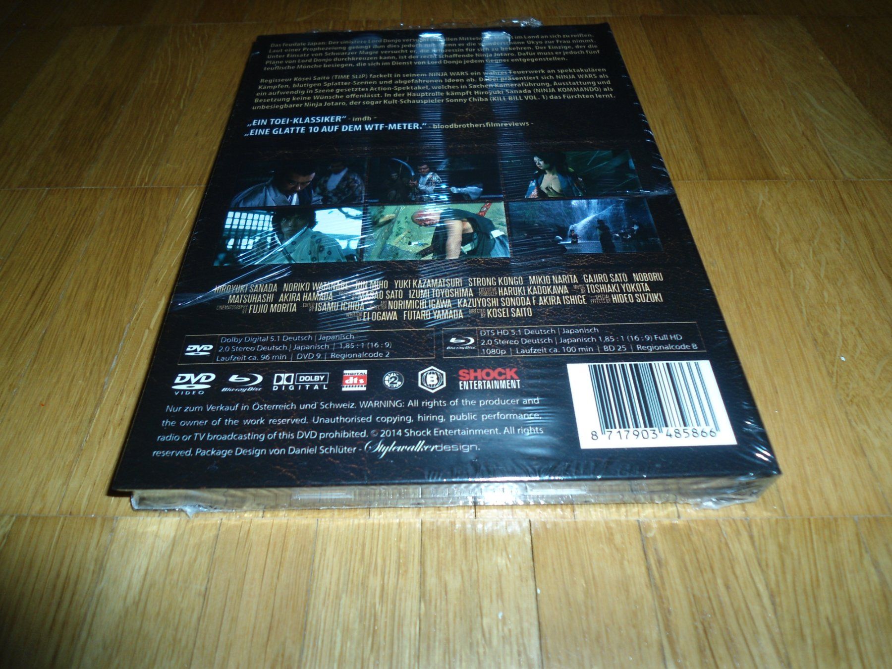 Alle DVDs: Ninja Wars - MEDIABOOK - UNCUT – Neu und originalverpackt aus Basel von havsok 1