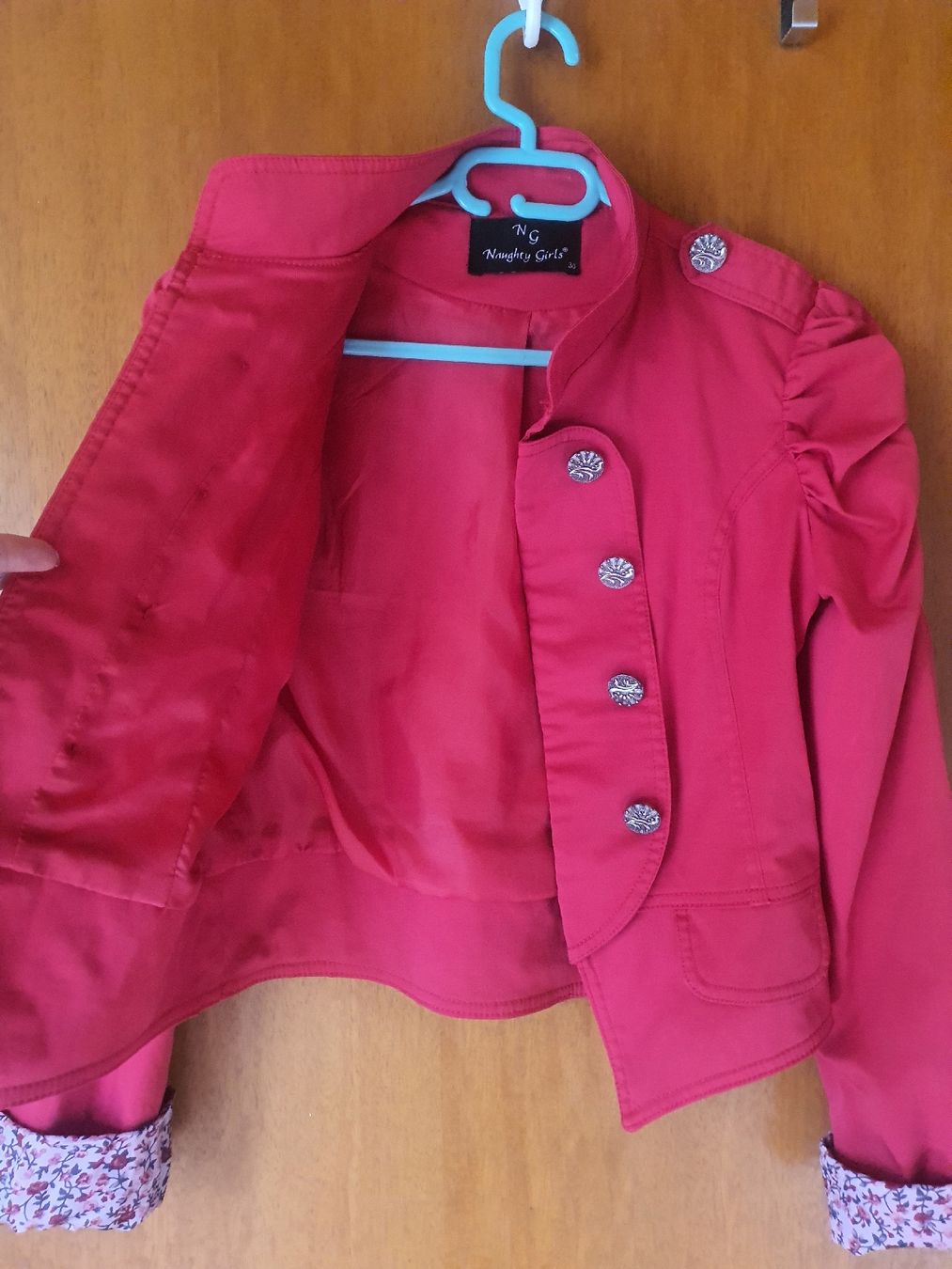 Giacche: spezieller roter Blazer grösse 38 – Usato da Flawil venduto da minggeli83 2
