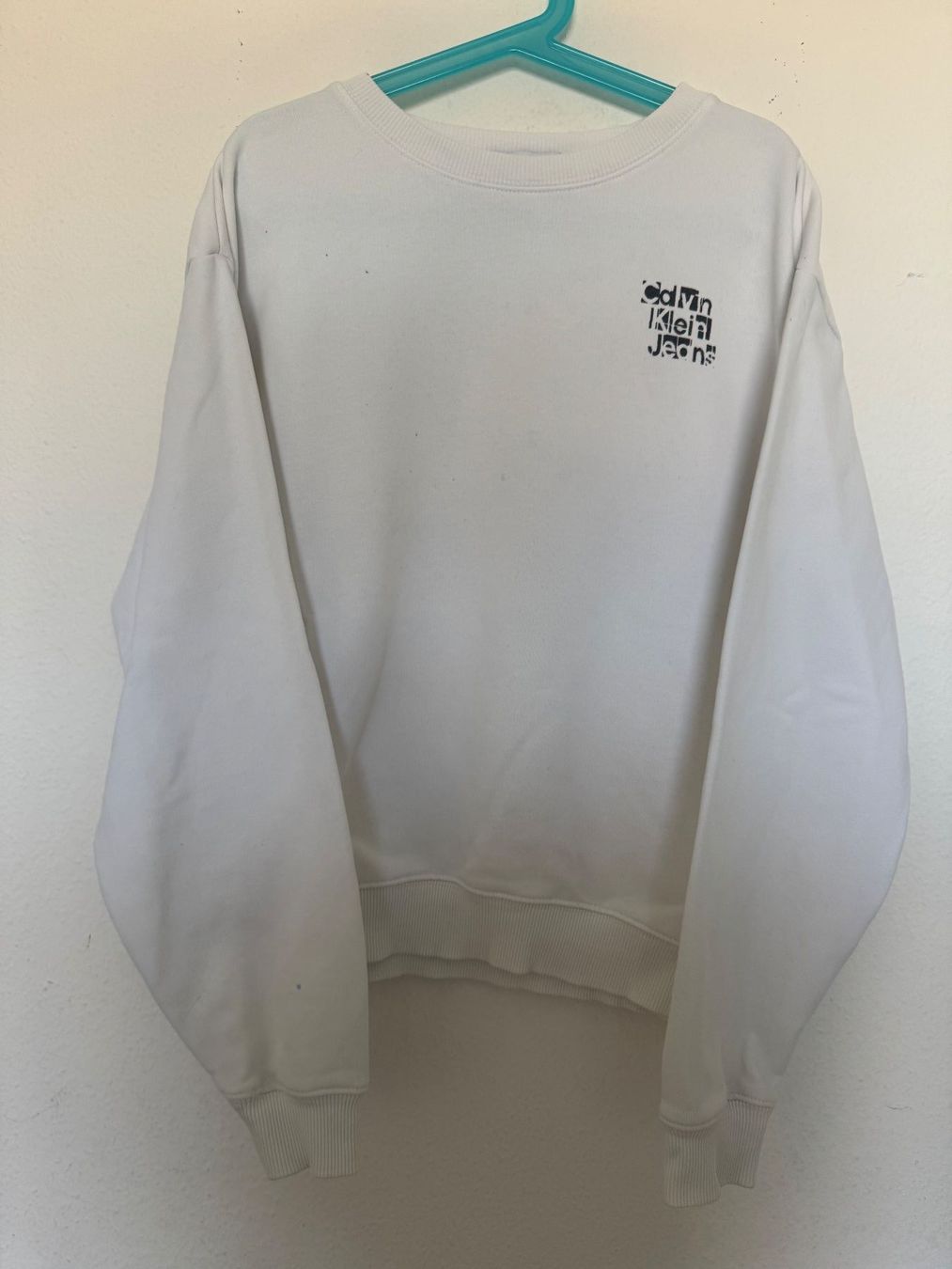 Maglioni & Felpe: Pull Calvin Klein Jeans blanc 12 ans – Usato da Chatelaine venduto da lae_7h8n