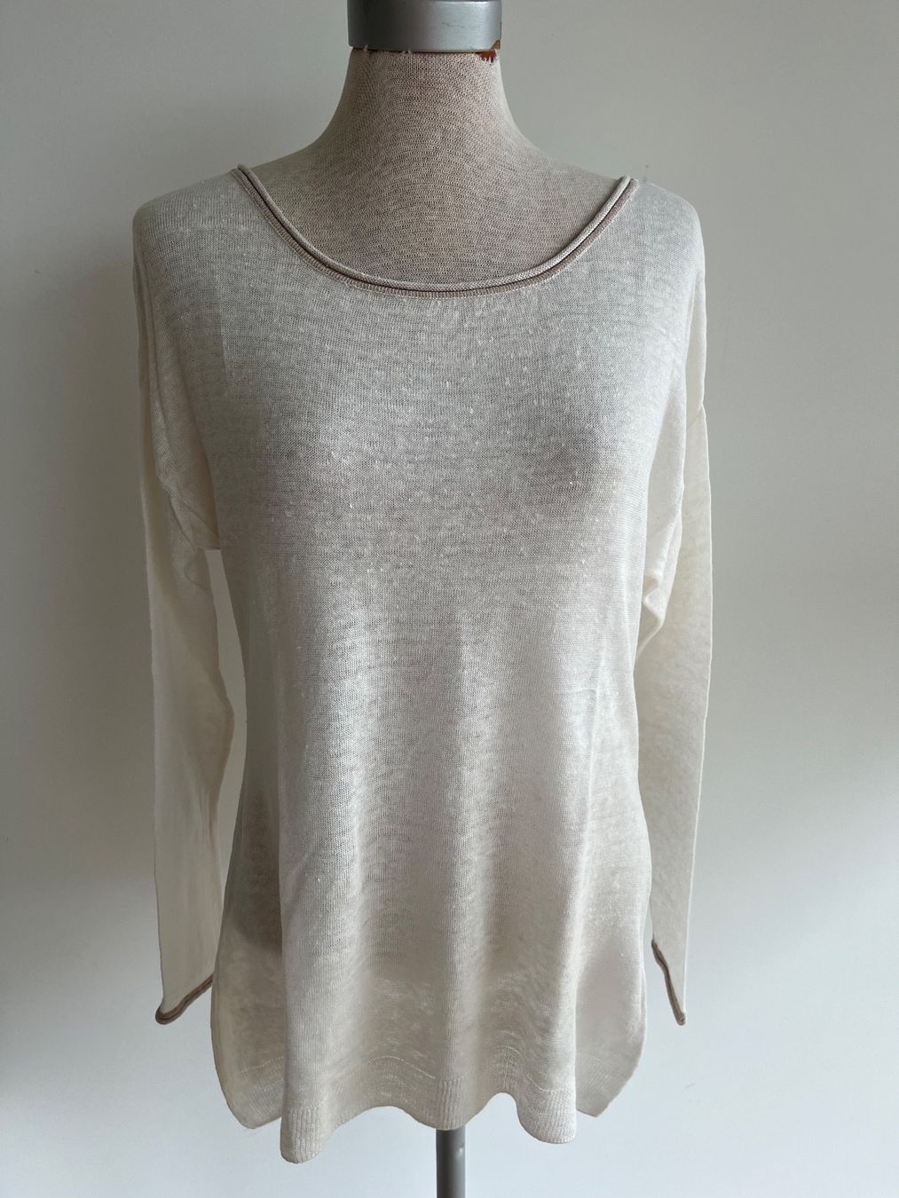 Maddison Pullover & Sweatshirts: MADDISON 100% Leinen Pullover cremeweiss Gr. M - neu – Neu (gemäss Beschreibung) aus Zollikofen von spunk65 1