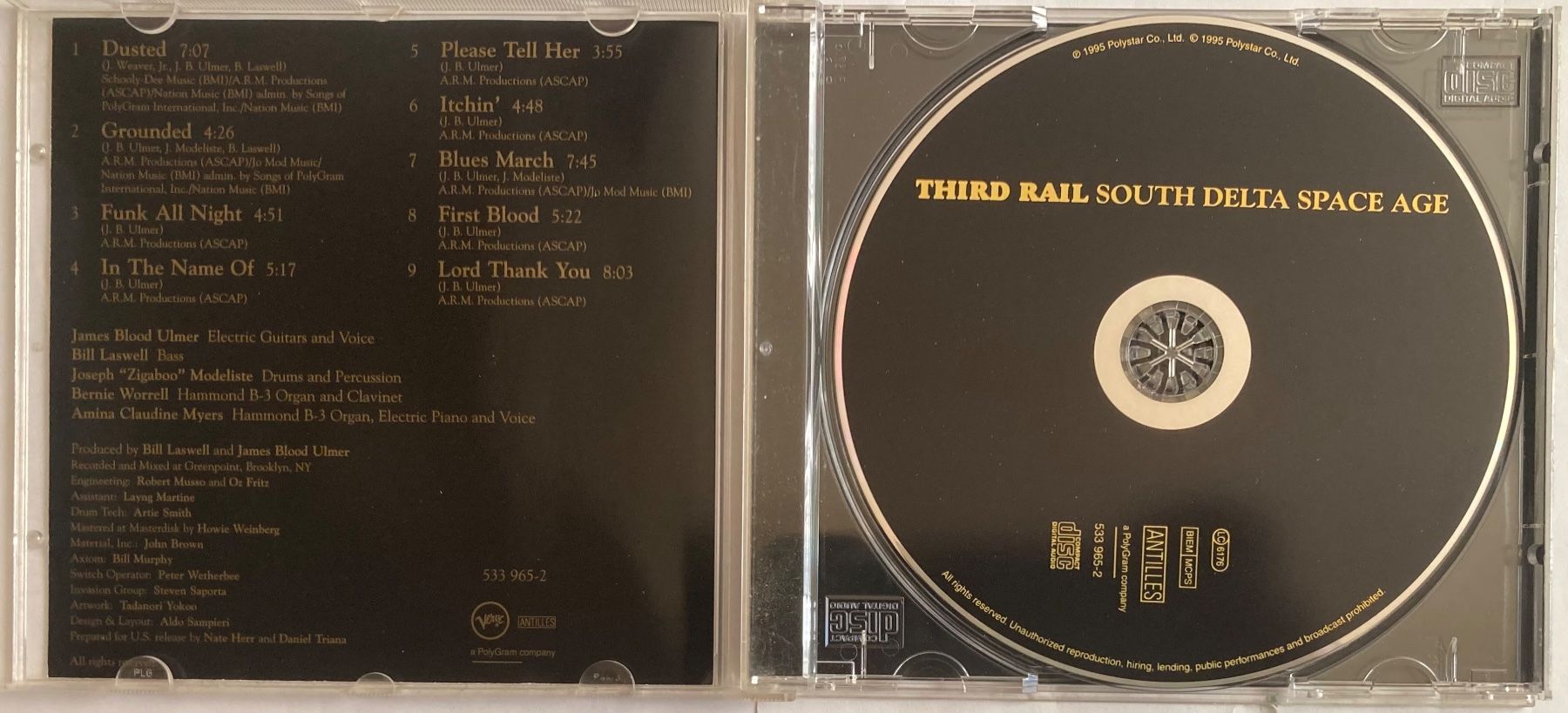 CD: THIRD RAIL - SOUTH DELTA SPACE AGE – Usato da Poliez-Pittet venduto da Newtown-Records 2