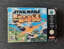 Star Wars battle for Naboo CIB Nintendo 64 N64