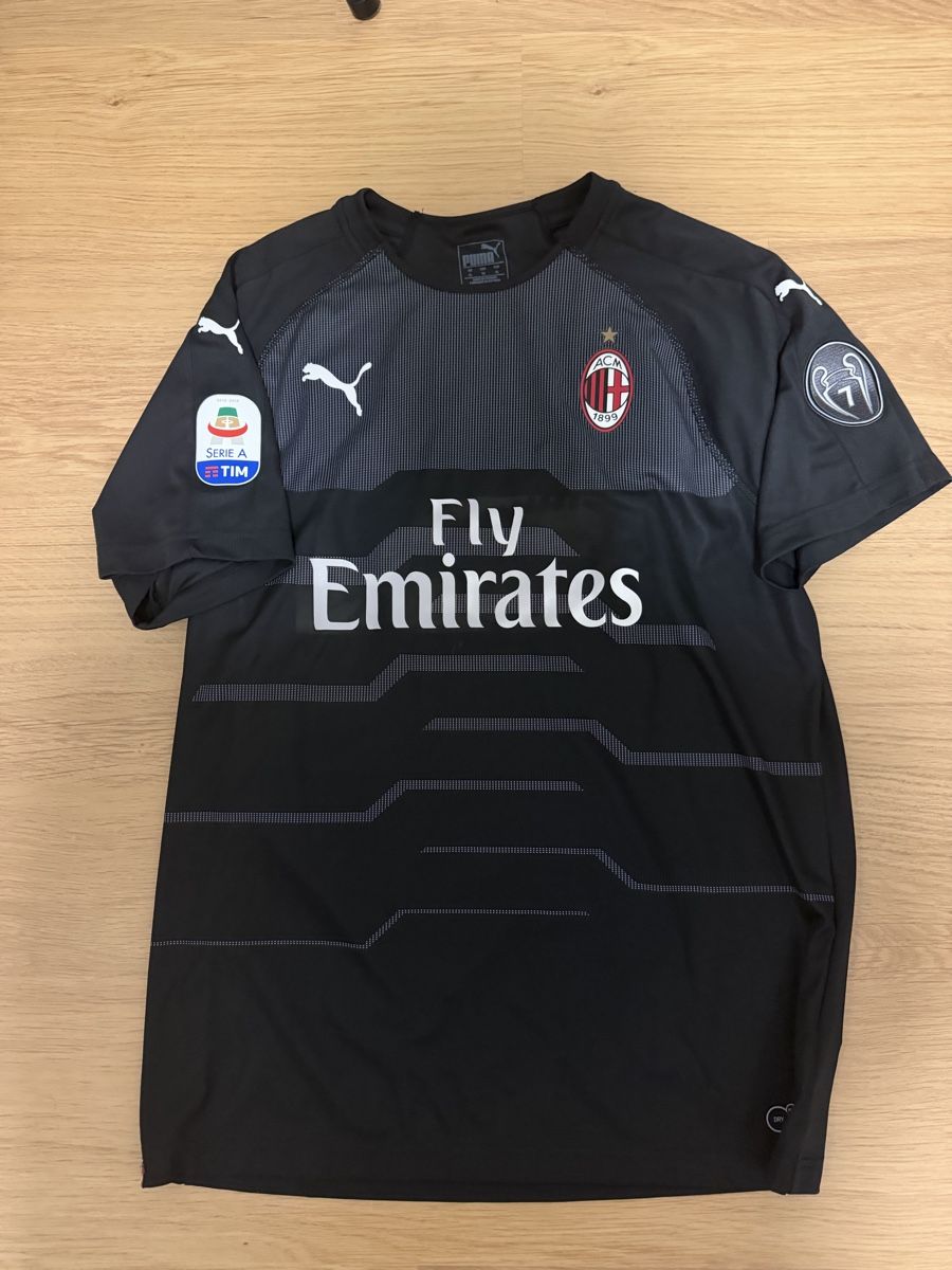 Puma Leibchen & Hosen: Donnarumma Milan match issue/worn – Gebraucht aus S. Antonino von Mc2495 1