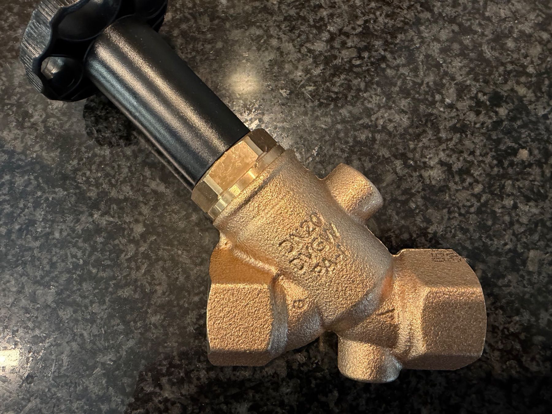 Armaturen: GF Schrägsitzventil, JRG, 3/4" – Neu und originalverpackt aus Winterthur von efant12