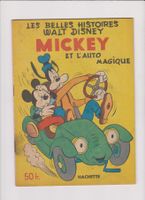 comics Mickey vintage Mickey et l'auto magique