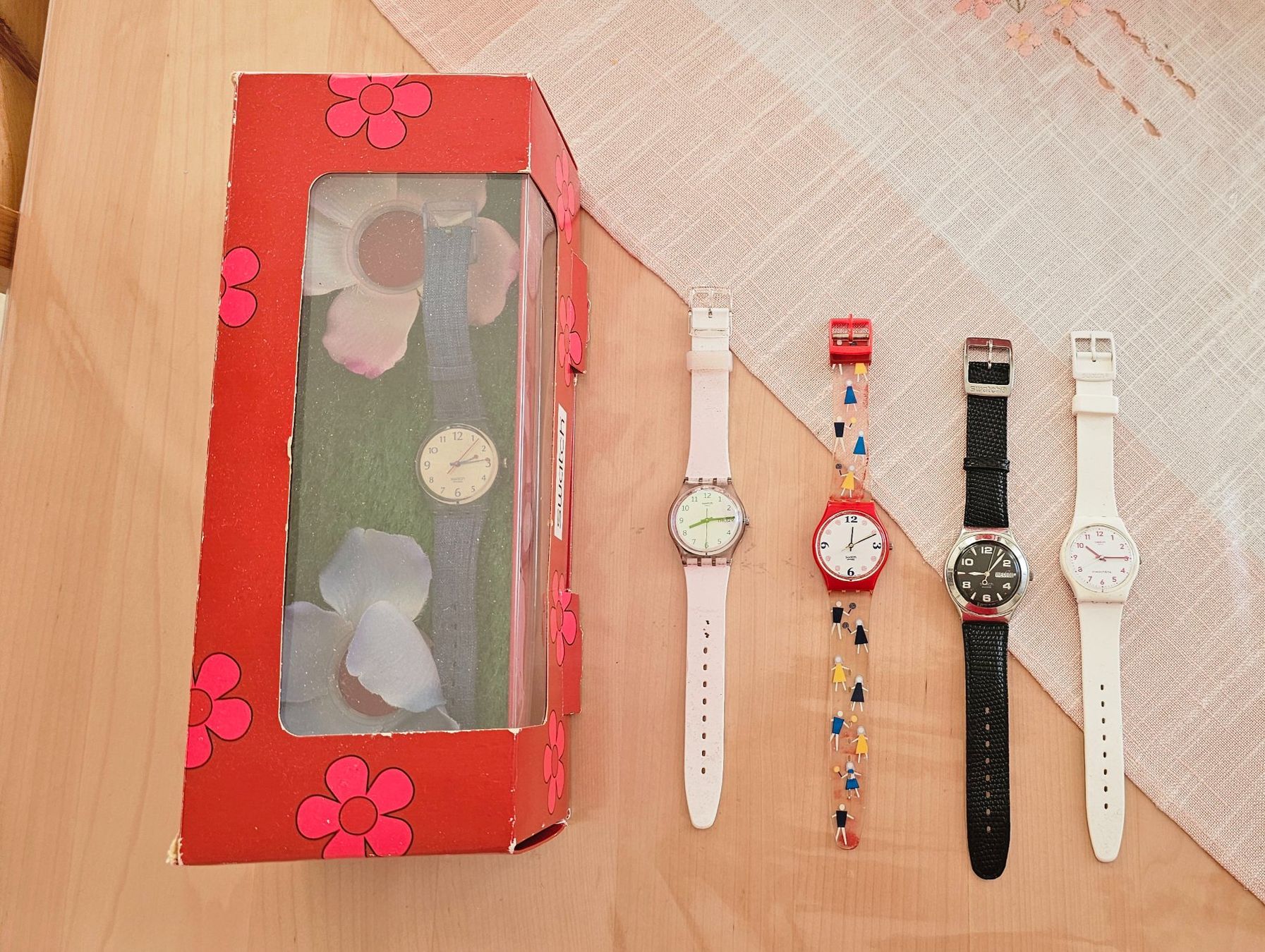 Swatch Orologi: Lots de 5 swatch à 1.- !! – Usato da Etoy venduto da angi020