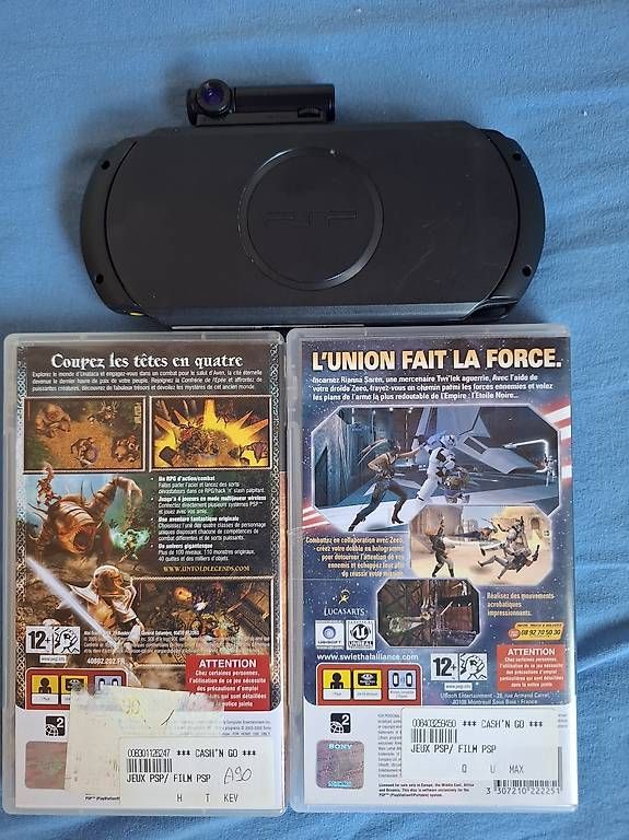 Sony Console: Sony PSP + caméra + 2 jeux bon état – Usato da Arvillard (Salins) venduto da YaGl 1
