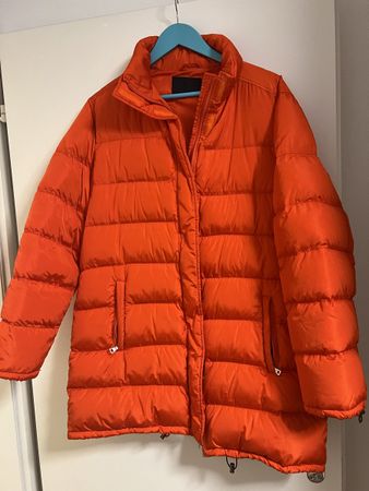 Prada Daunenjacke Winterjacke Orange Grösse xl