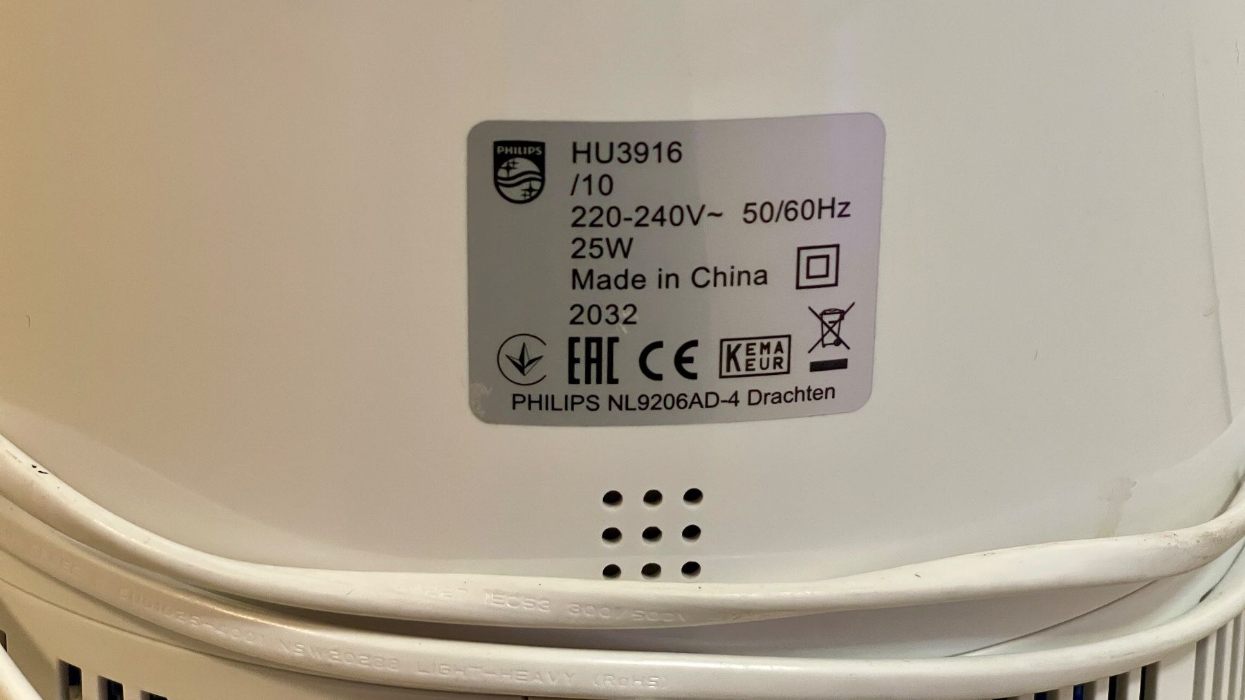 Philips Umidificatori d'aria: Luftbefeuchter HU3916/10, mit neuem Filter – Usato da Wetzikon ZH venduto da kembo6 1