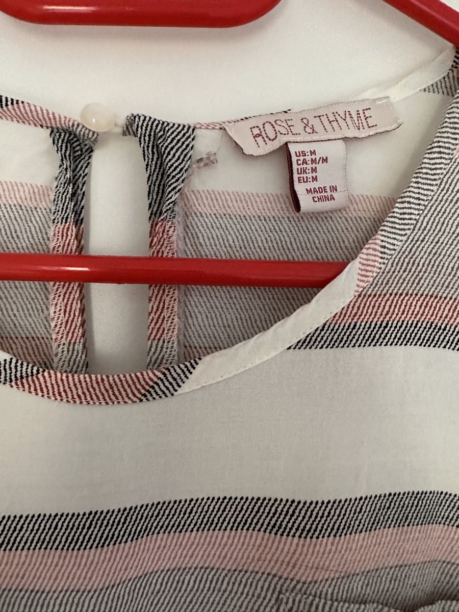 Chemisiers: Rose & Thyme Blouse striped size M good condition – D'occasion à Horgen par ger_2y92 1