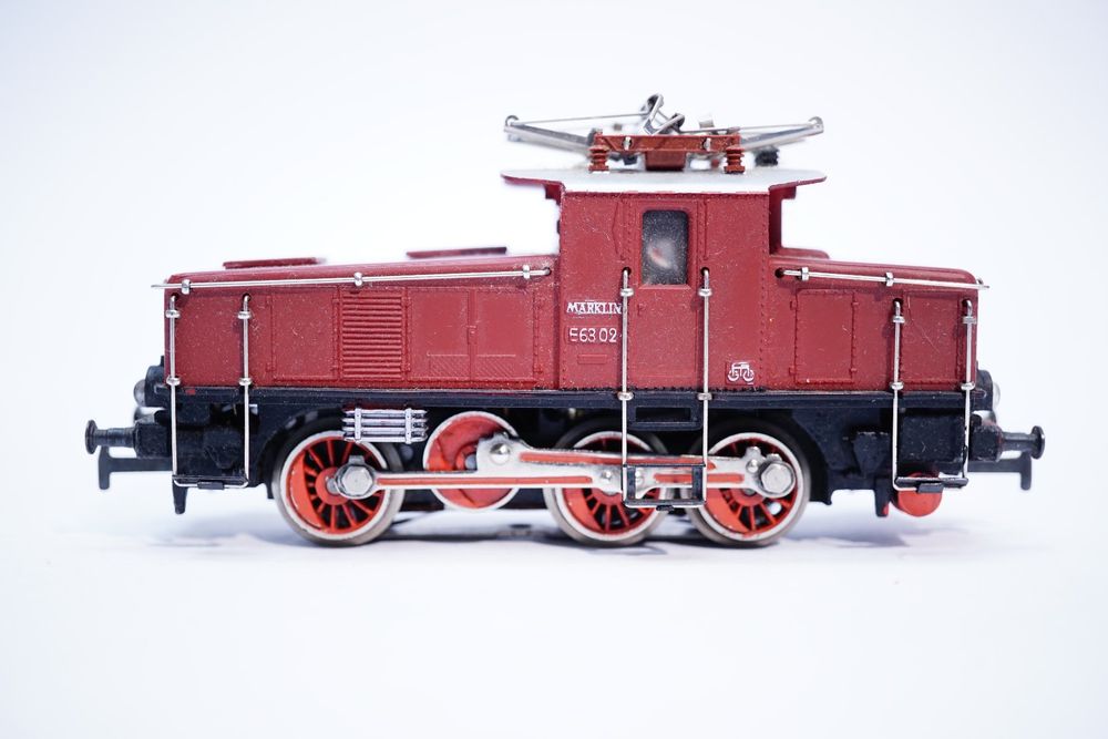 CE Märklin 3001 DB E63 Rangierlok dunkelrot Bastelware Kaufen auf Ricardo