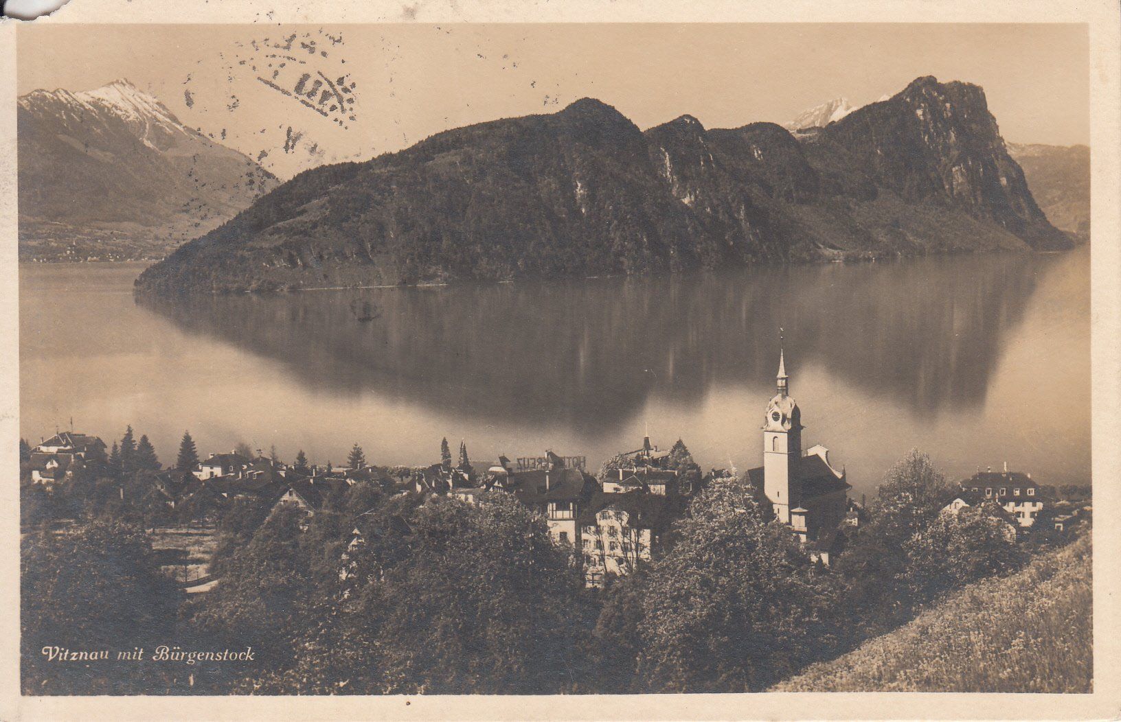 Cartoline postali: Vitznau 1928 – Usato da Bürglen TG venduto da StampGraf