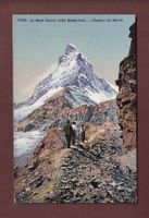 Chemin du HÖRNLI - CERVIN / MATTERHORN - 1923