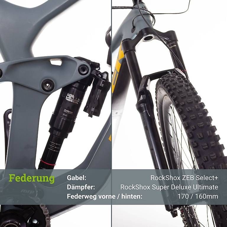 Biciclette: Trek Slash 9.8 (2022), Grösse M – Usato da Zürich venduto da Testo 4