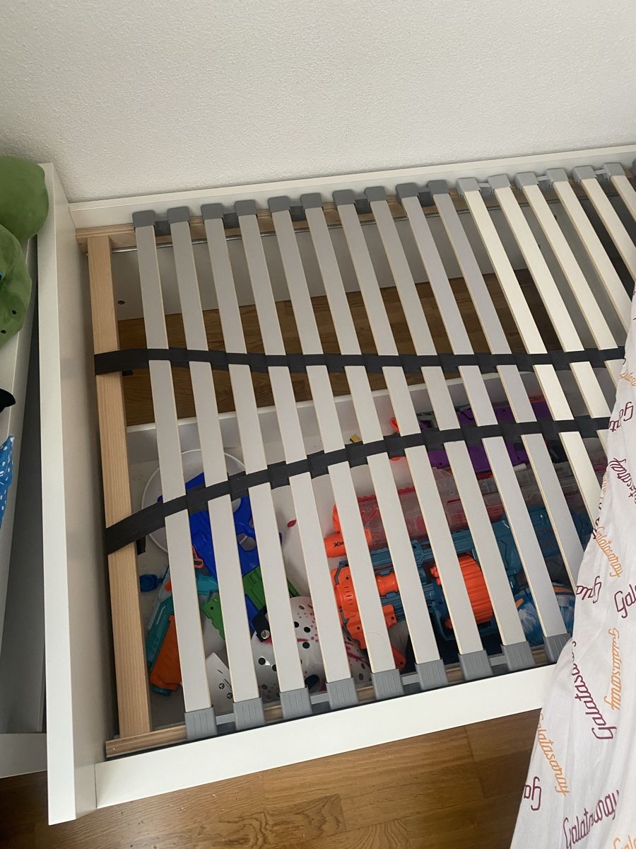 Letti: Bequemes Einzelbett mit Schubladen, Matratze – Usato da Samstagern venduto da mini22 5