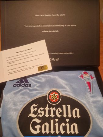 Matchworn & signiertes Hugo Mallo #2 Trikot | RC Celta Vigo 