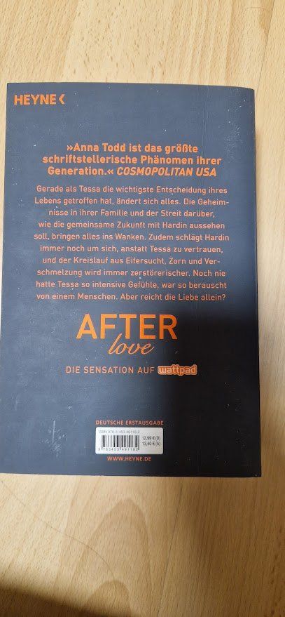 Libri: Anna Todd - After Reihe 1-4, Jugendbücher – Usato da Ilanz venduto da sari_casa 2