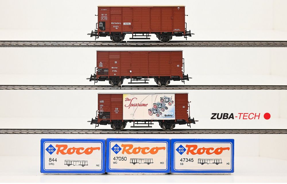 Roco 3x Güterwagen H0 GS, mit OVP (Gebraucht) in St. Gallen für CHF 11 ...