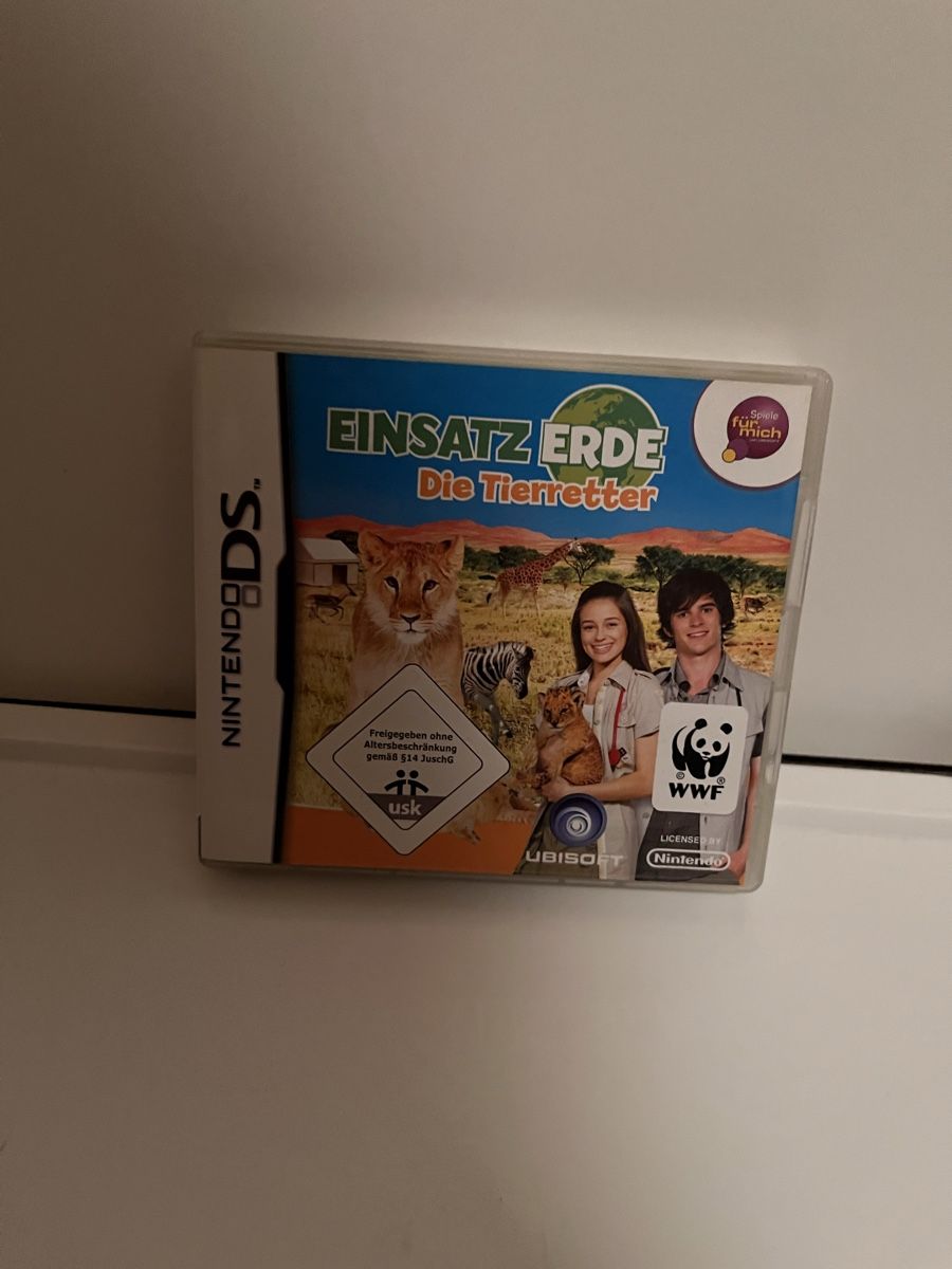 Nintendo Spiele: Tierretter + Einsatz Erde Nintendo DS Spiele Set WWF – Gebraucht aus Egliswil von cx.cx