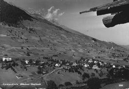 Compadials vintage Postkarte Bünder Oberland 1961 selten
