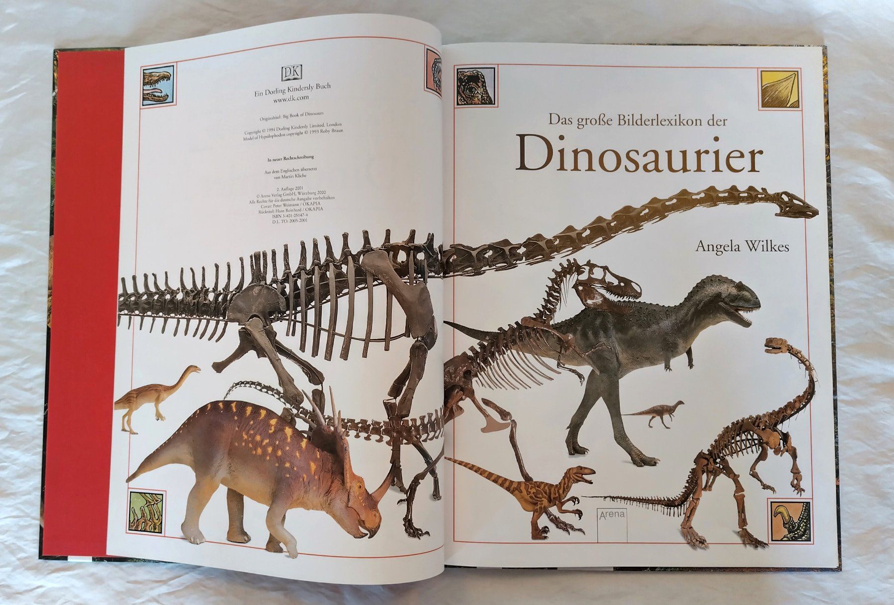 Libri: Das grosse Bilderlexikon der Dinosaurier / Grosses Format – Usato da Bellach venduto da JingleJerry 2