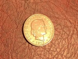 Schweiz 20 Rappen 1913