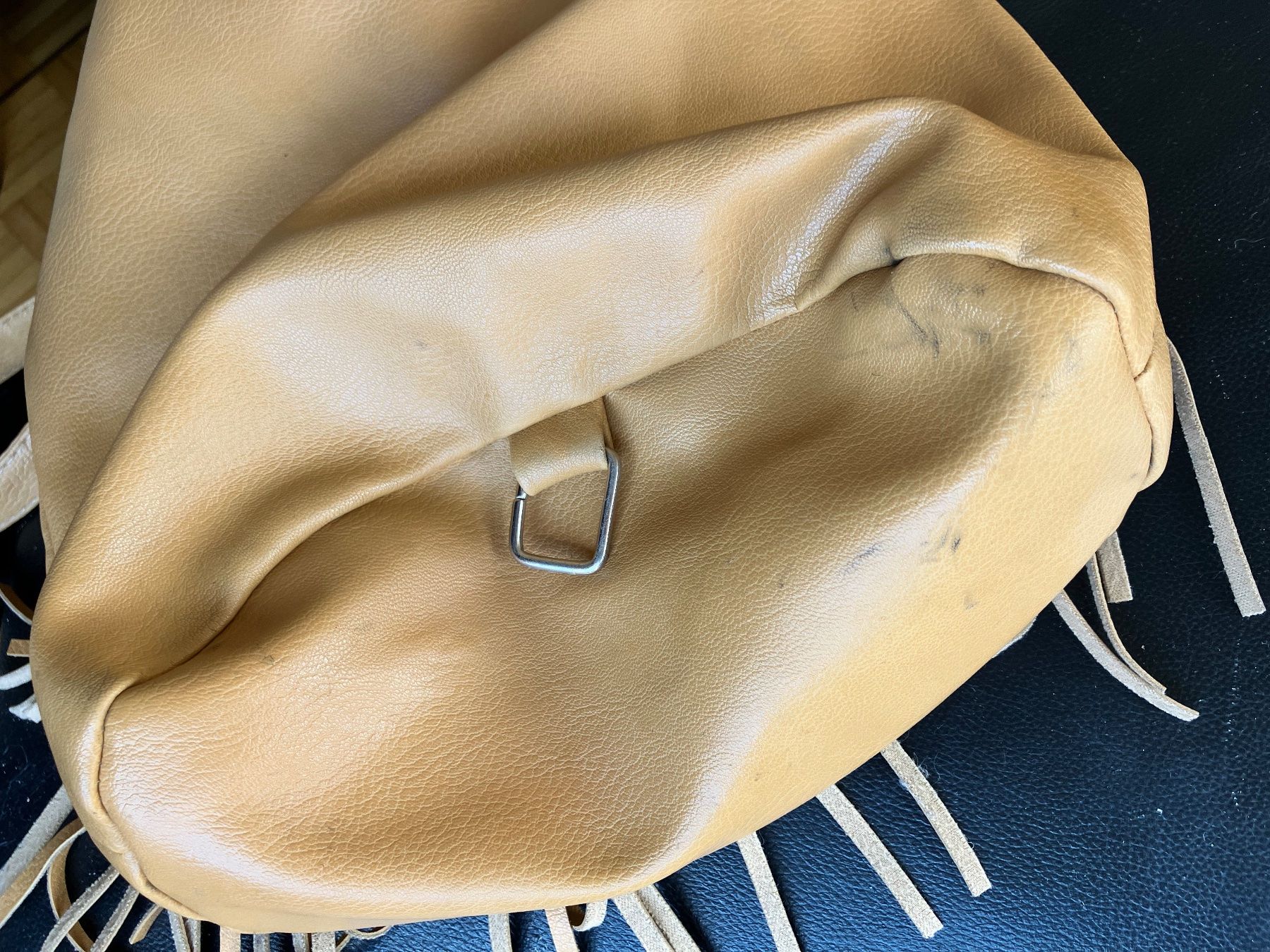 Borse da donna: Fransenbeuteltasche - auch als Rucksacktragbar – Usato da Baden venduto da sylivianne 4