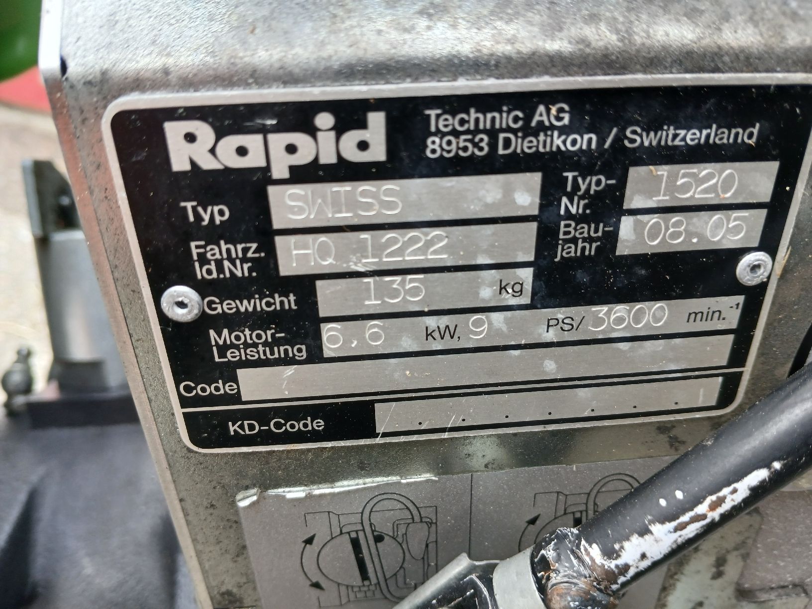 Rapid Toutes les machines: Motormäher Rapid Swiss – D'occasion à Wildhaus par tad_7vbl 3