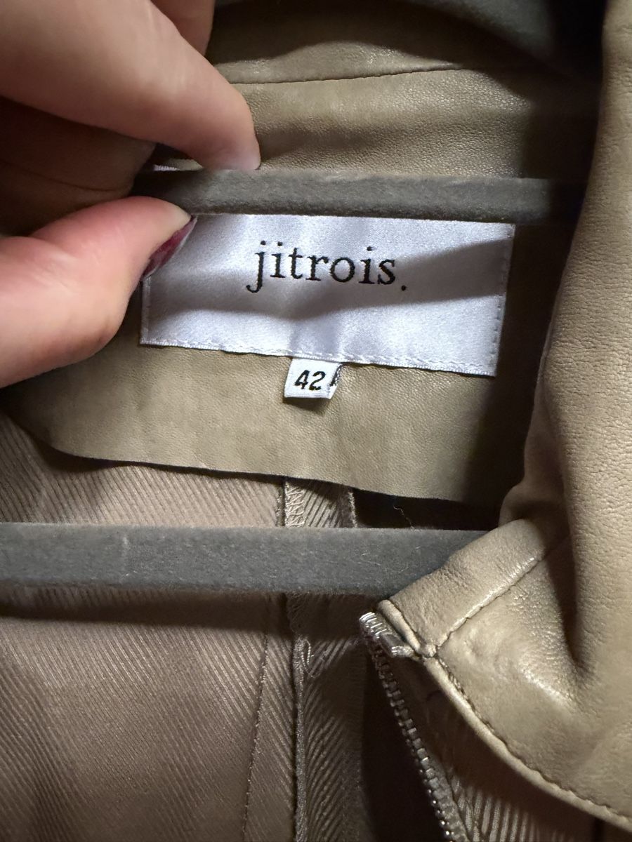 Giacche: Jitrois Lederjacke Damen beige – Usato da Schindellegi venduto da schindeli 1