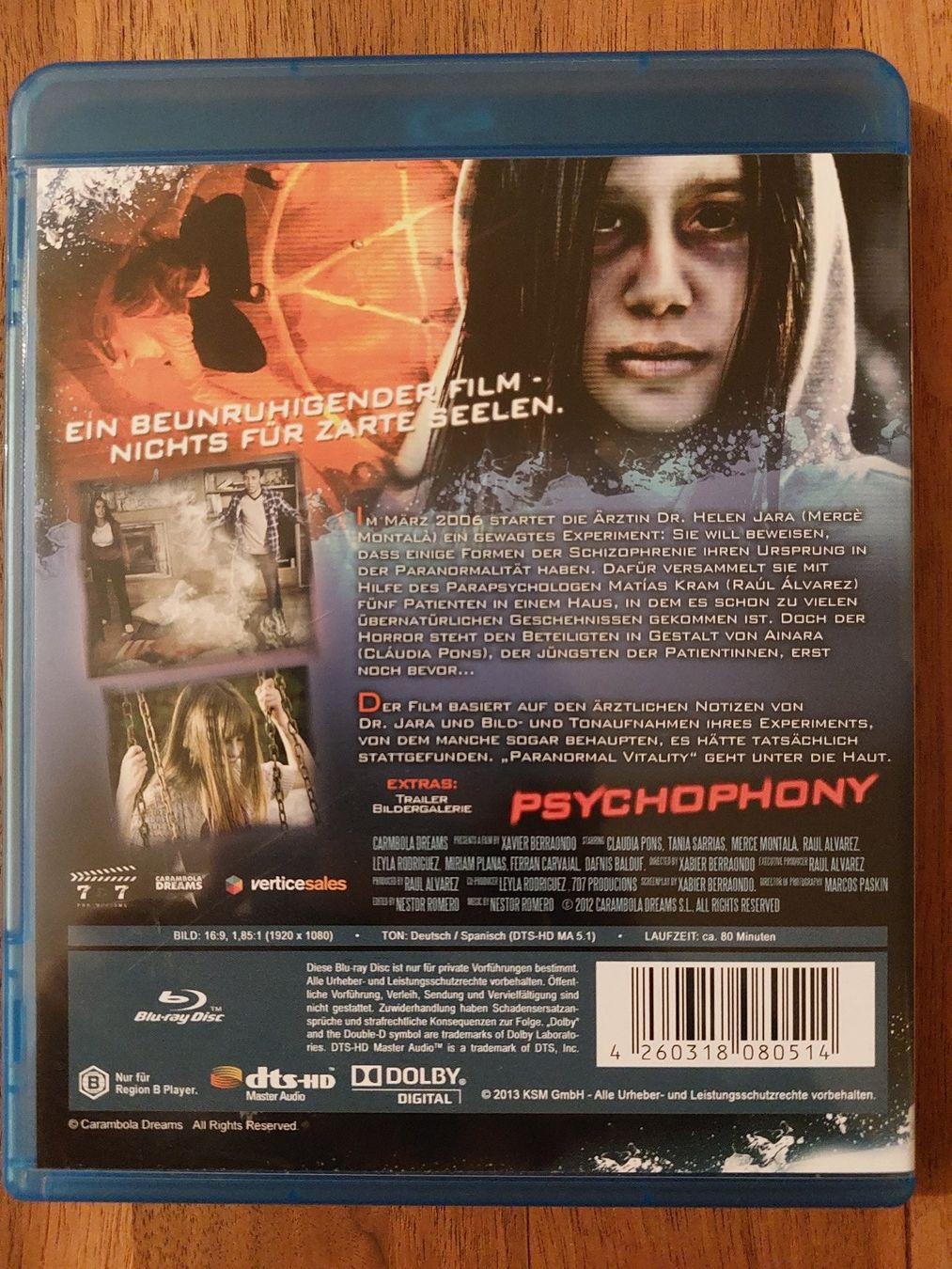 Tutti i DVDs: Blu Ray - Paranormal Vitality – Usato da Rheinfelden venduto da FilmAuktion 1