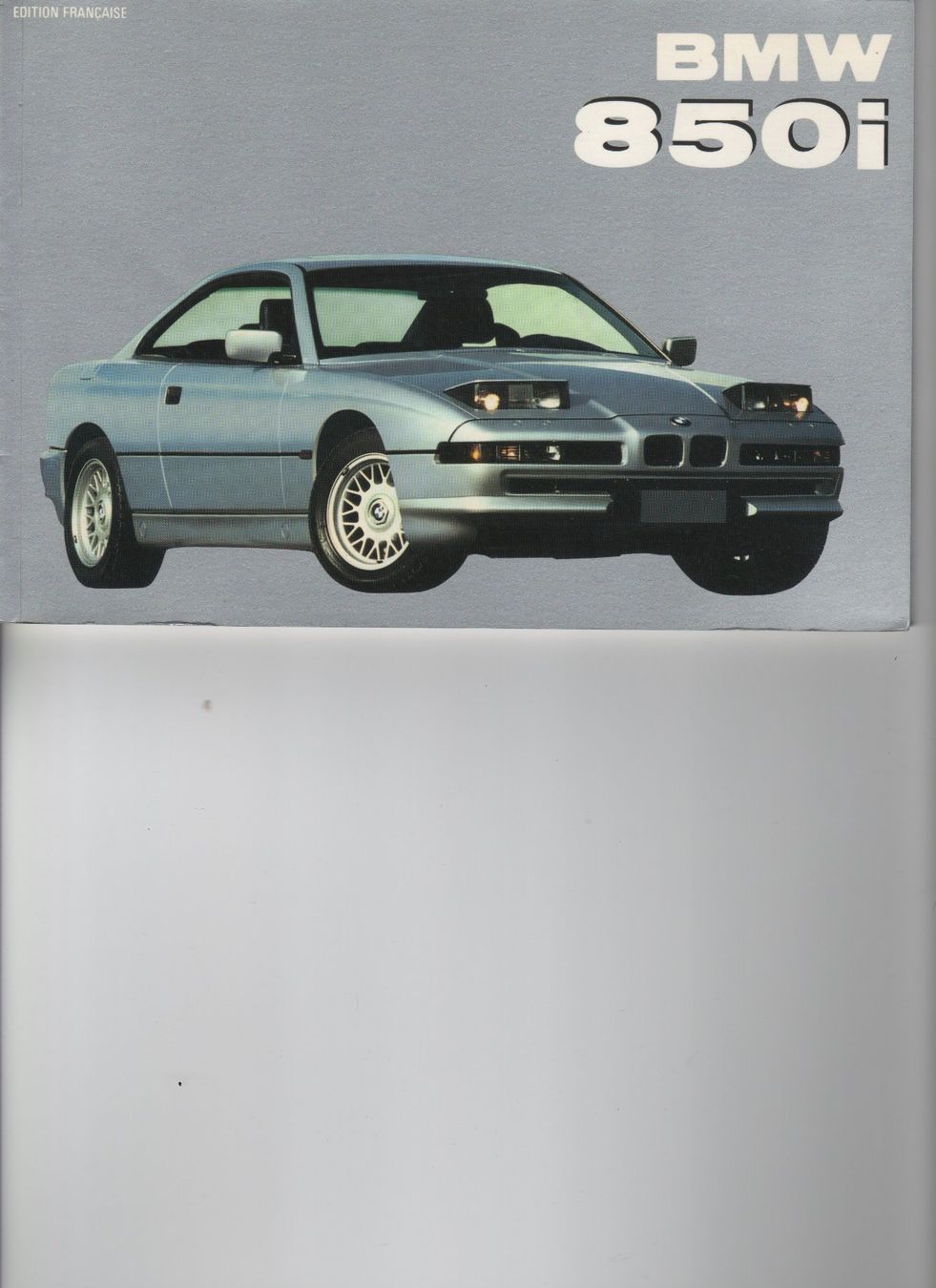 BMW Documents: Prospekt BMW 850i – D'occasion à Corminboeuf par corbay