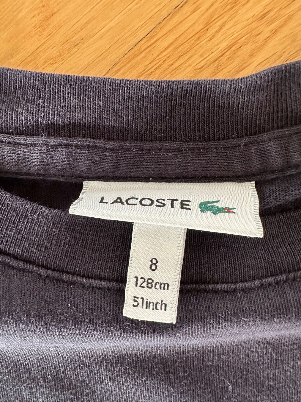 Lacoste T-Shirts: Lacoste TShirt Blue Size 8, 128 – Gebraucht aus Montagnola von eva_gm6j 1