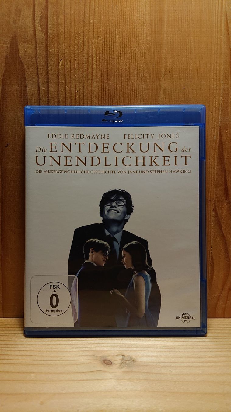 Tutti i DVDs: DIE ENTDECKUNG DER UNENDLICHKEIT Blu-Ray mit Eddie Redmayne – Usato da Wilderswil venduto da Exebub