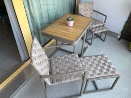 Balkon‑/Terrassen‑Set – gepflegt