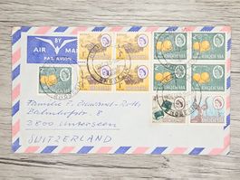 CL22 Enveloppe + Timbre Rhodesia 1969