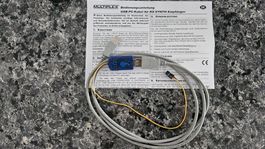 Multiplex USB PC-Kabel RX+S+Telemetrie (UNI)#85149