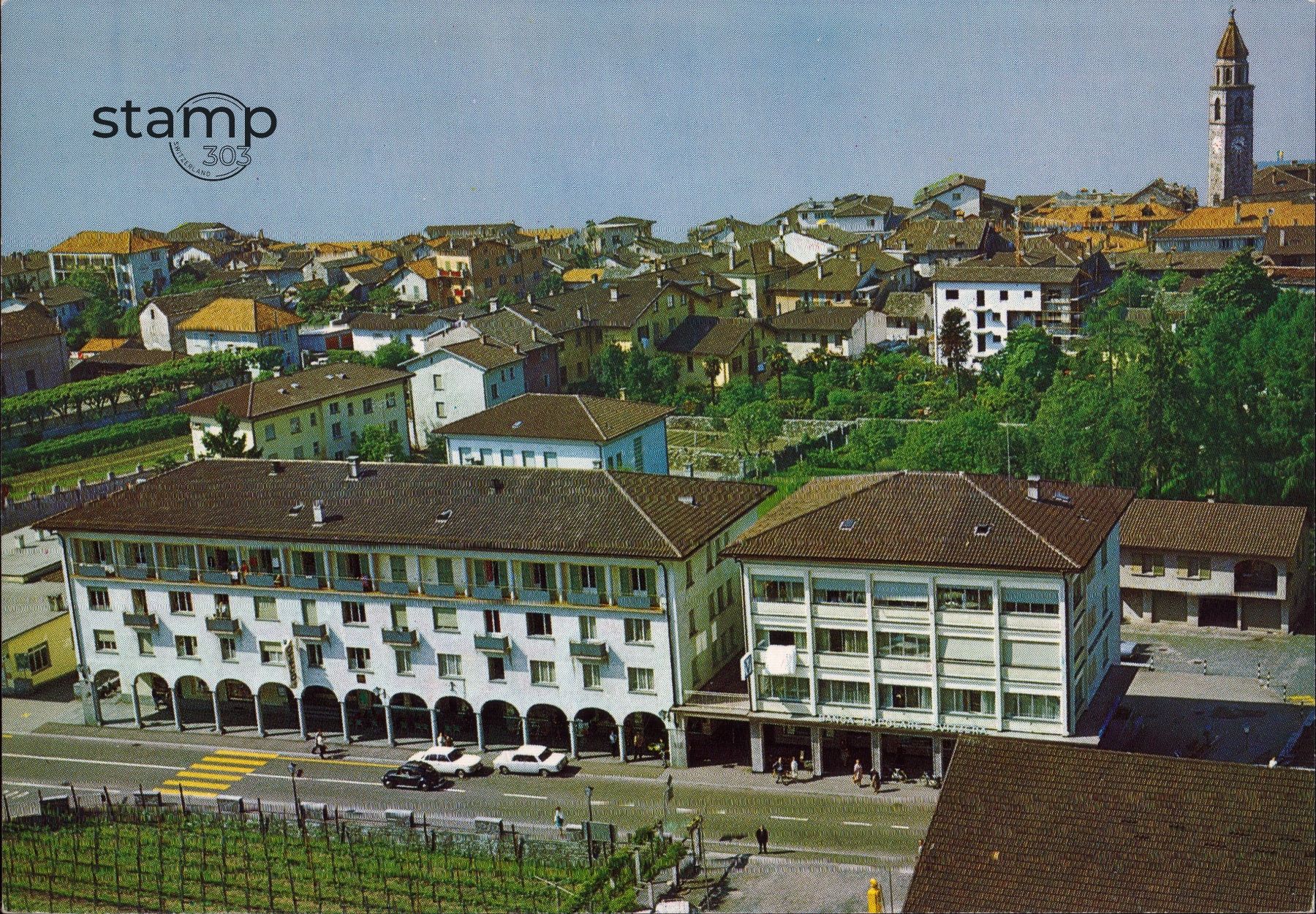 Cartoline postali: AK Ascona - Palazzo Cinema Otello – Usato da Eggersriet venduto da stamp303