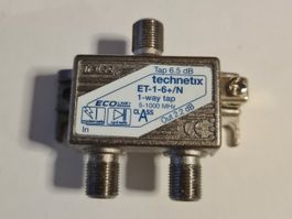 Technetix ET-1-6+/N 1-way Tap, Neuwertig und Top Zustand
