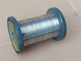 Widerstandsdraht Ø 0.28mm; 17.54 Ohm; Ni/Cr 80/20; Rolle 2km