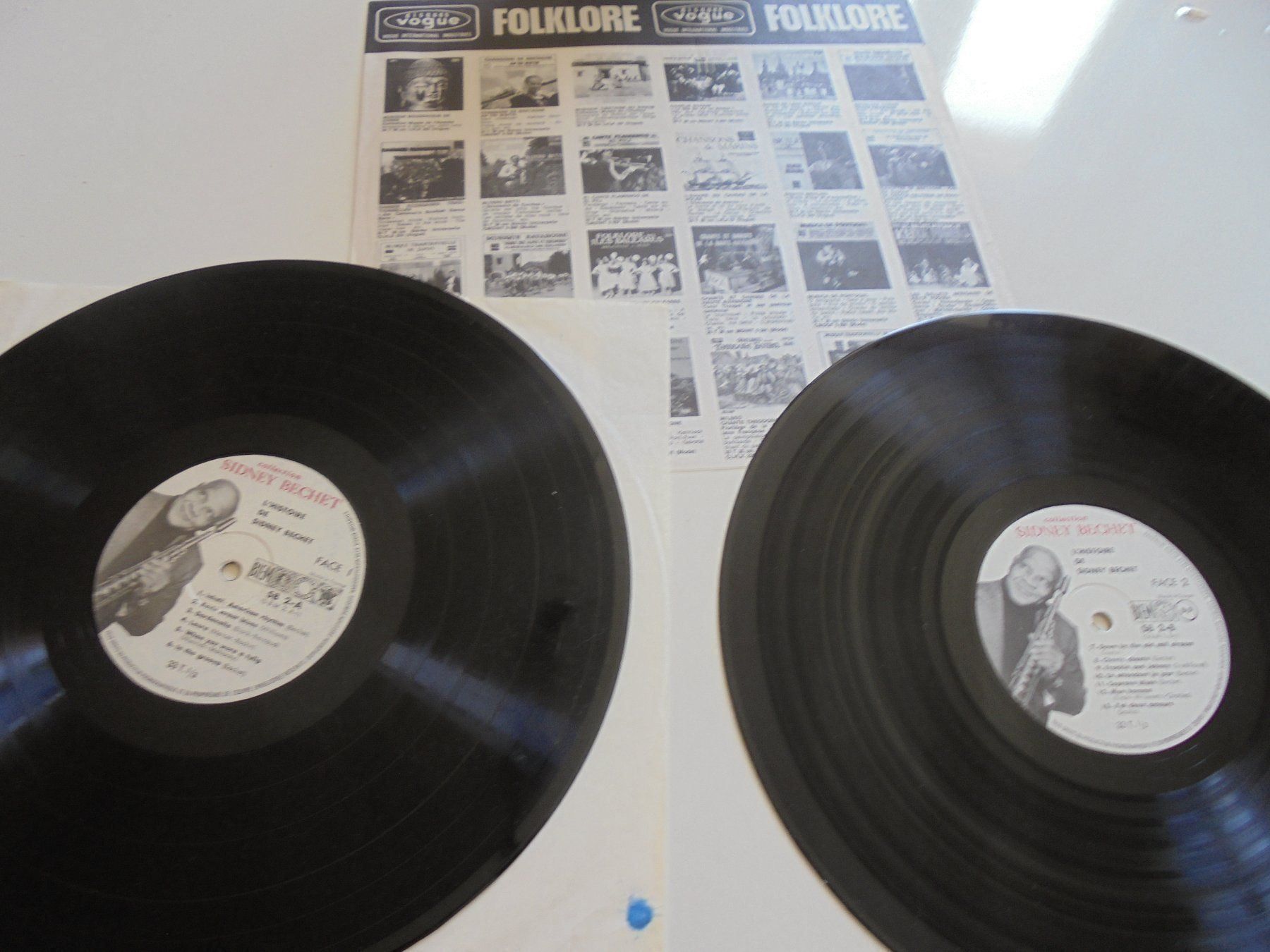 Dischi in vinile: " L' Histoire de Sidney BECHET " 2 x LP Frankreich – Usato da Crissier venduto da Promopost 5