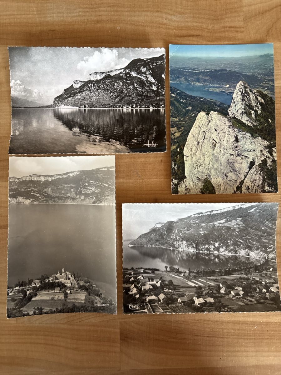 Cartoline postali: AK von Lac du Bourget / Frankreich – Usato da Rümlang venduto da Brieftaube2