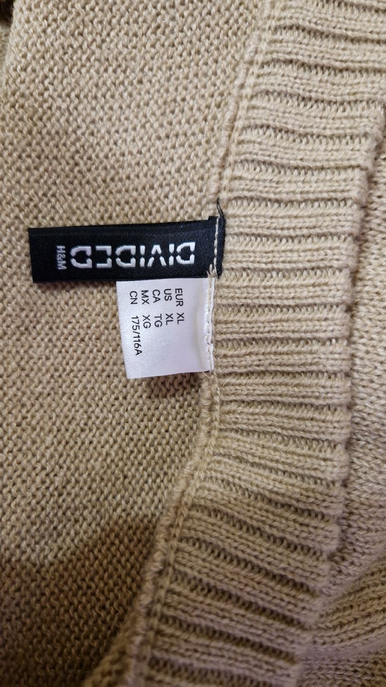H&M Jacken: H&M Divided - Kurze Strickjacke Beige Gr. XL – Neu (gemäss Beschreibung) aus Oberengstringen von Sheera7 5