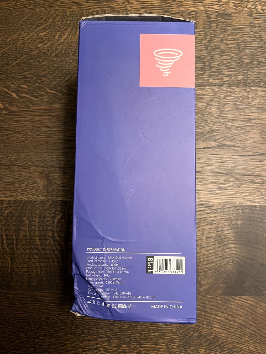 Contenitori & Simili: Elektrische Shaker Flasche MAX neu 800ml – Nuovo (secondo la descrizione) da Birrwil venduto da Bruce1968 2