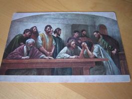 No16 ntike Postkarten "les disciple apres la mort de christ"