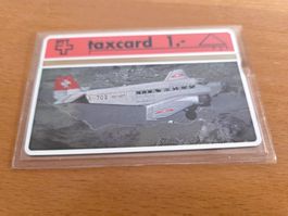 TAXCARD / TELEFONKARTE - SCHWEIZ - FLUGZEUG JU-AIR ((NEU))